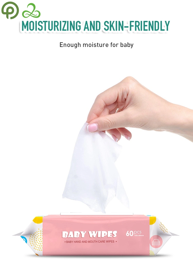 Sterilization Nonwoven Fabric Baby Care Cleaning Wipes Wet Tissue